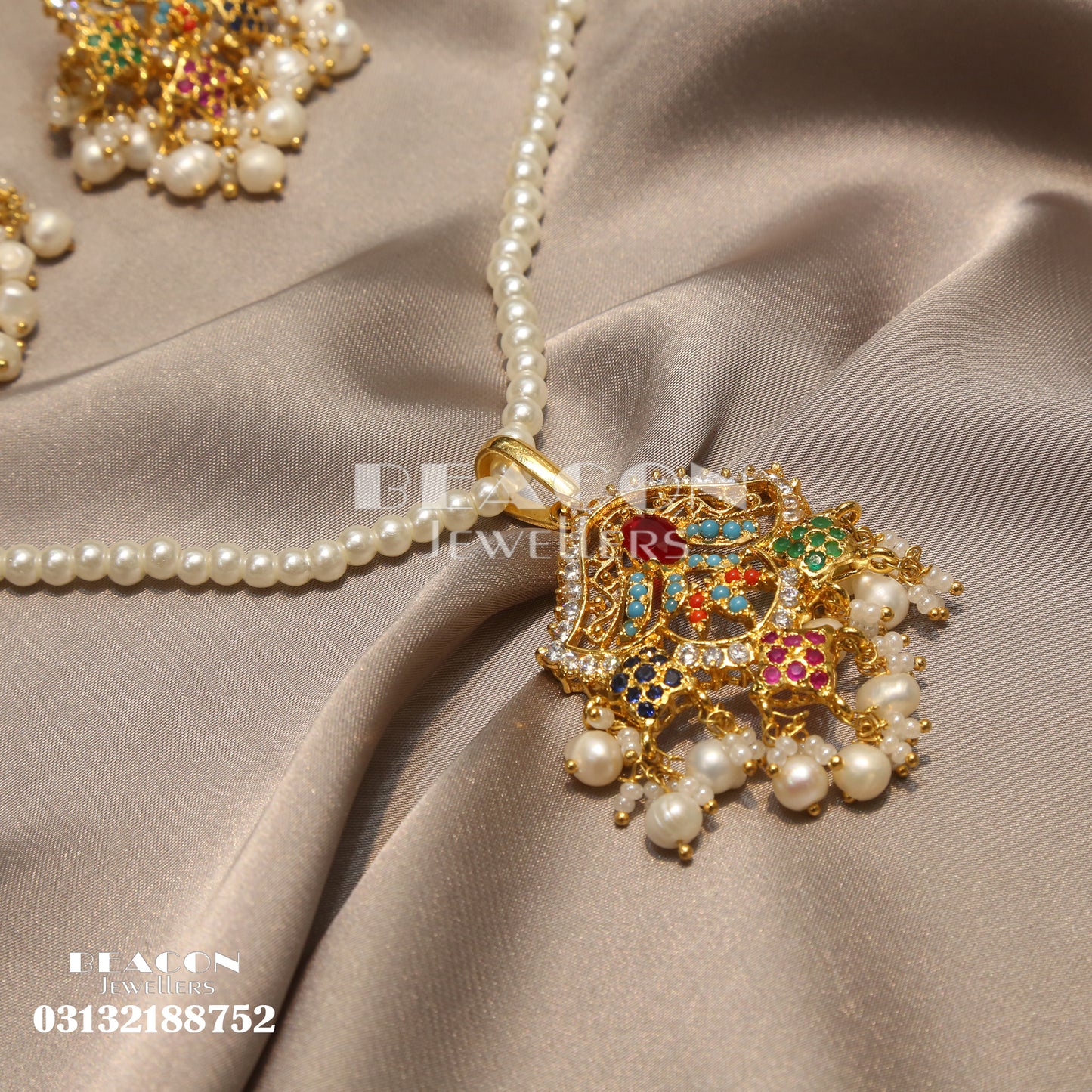 Locket and Earrings 37
