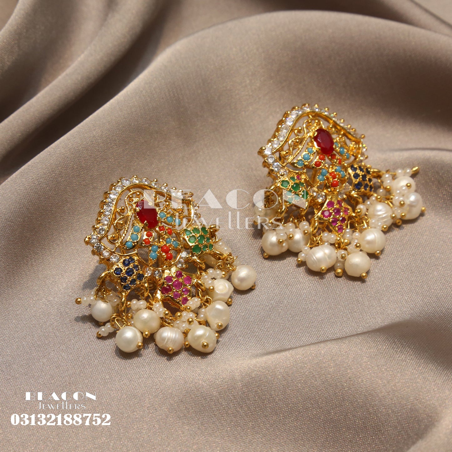 Locket and Earrings 37