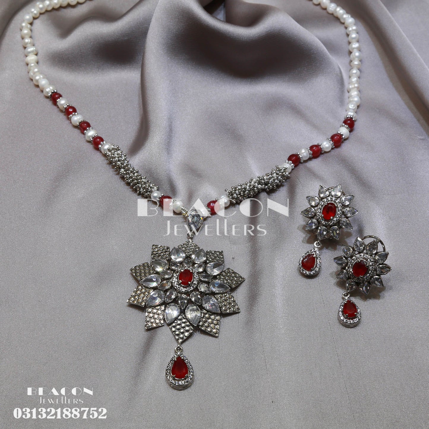 Necklace and Earrings 65