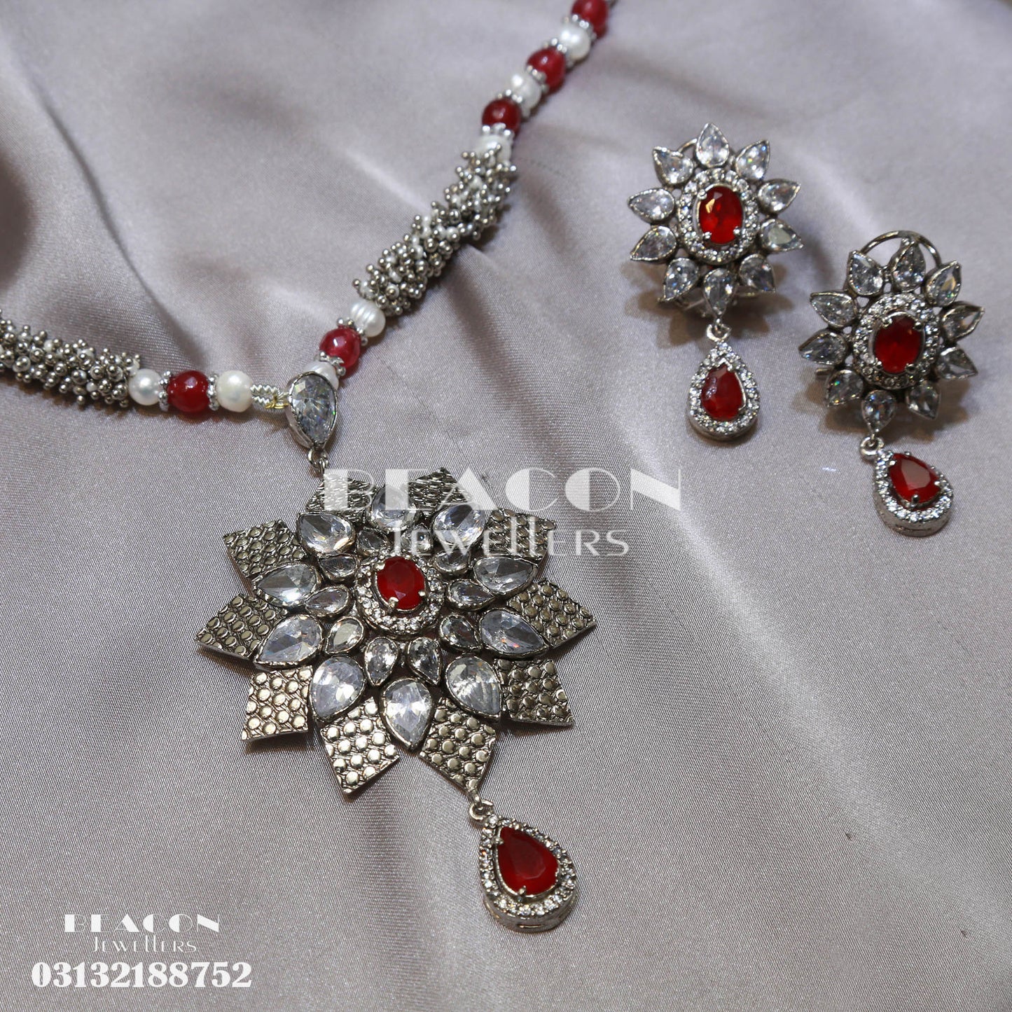Necklace and Earrings 65