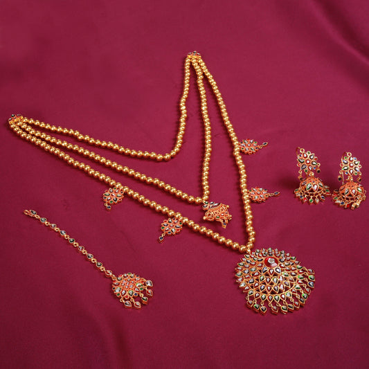 Maala Bindi and Earrings
