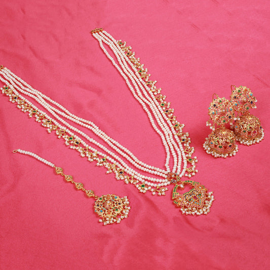 Maala Bindi and Earrings