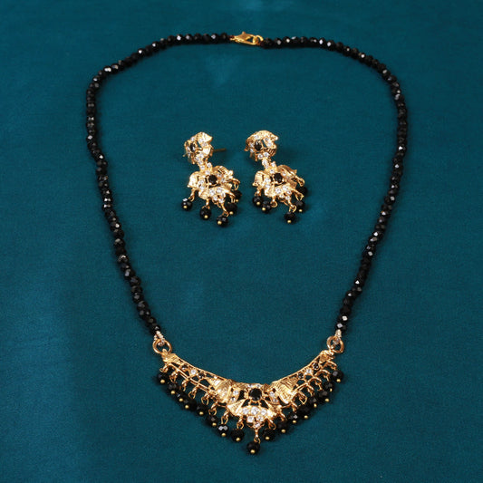 Maala With Earrings