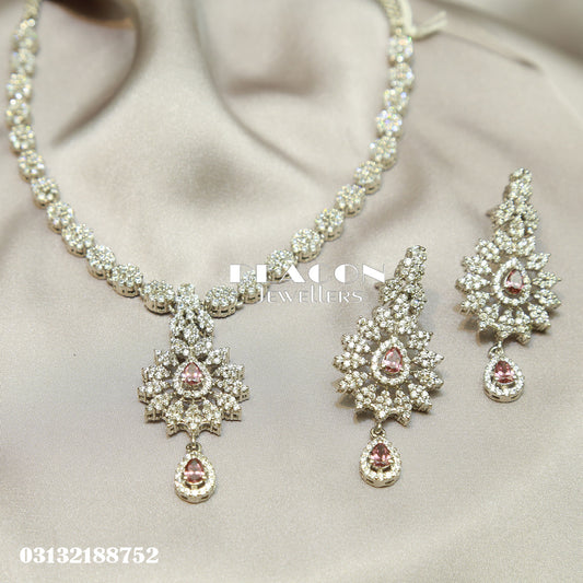 Necklace Set With Earrings