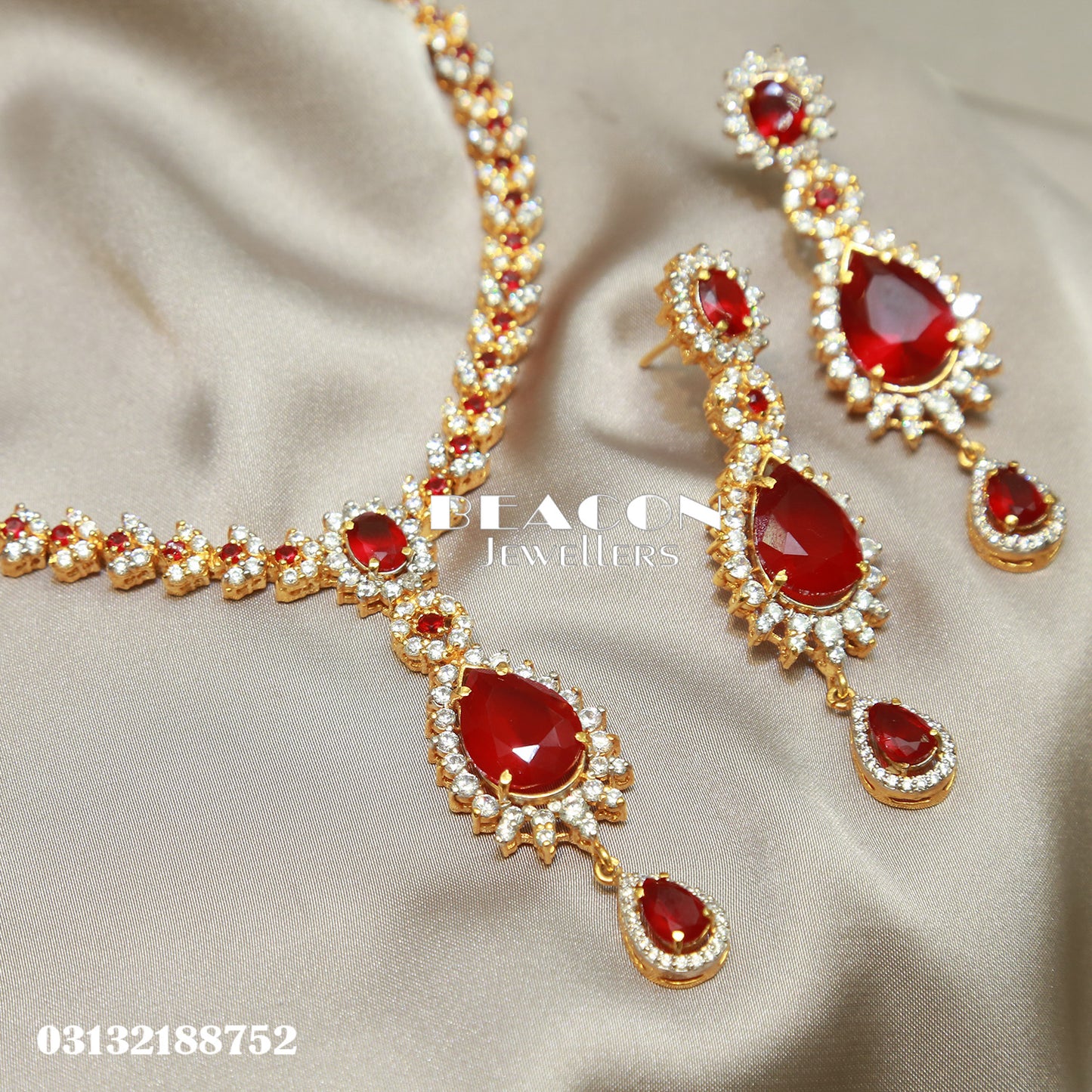 Necklace Set With Earrings