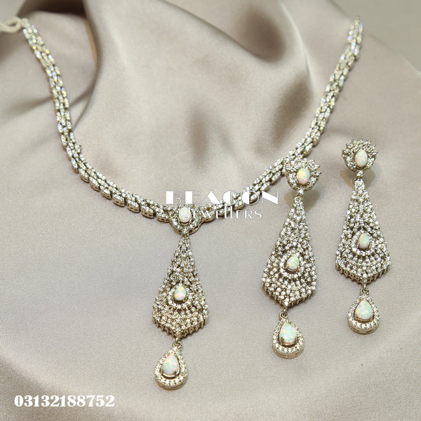 Necklace Set With Earrings