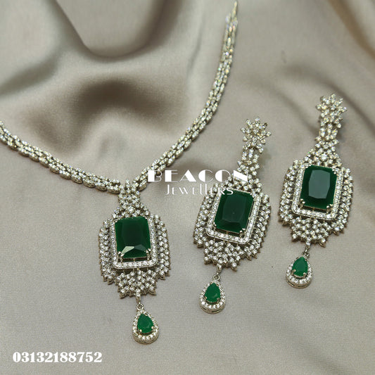Necklace  Set With  Earrings