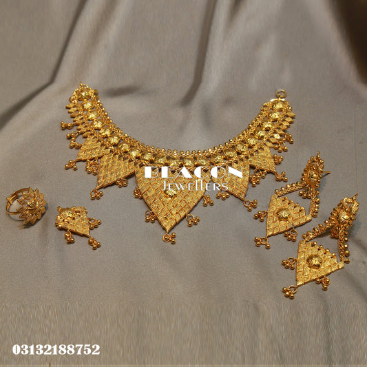 Necklace Ring Bindi and Earrings 14