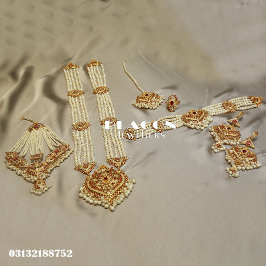 Choker Set With Mala Tika  Jhumer Ring Earnings