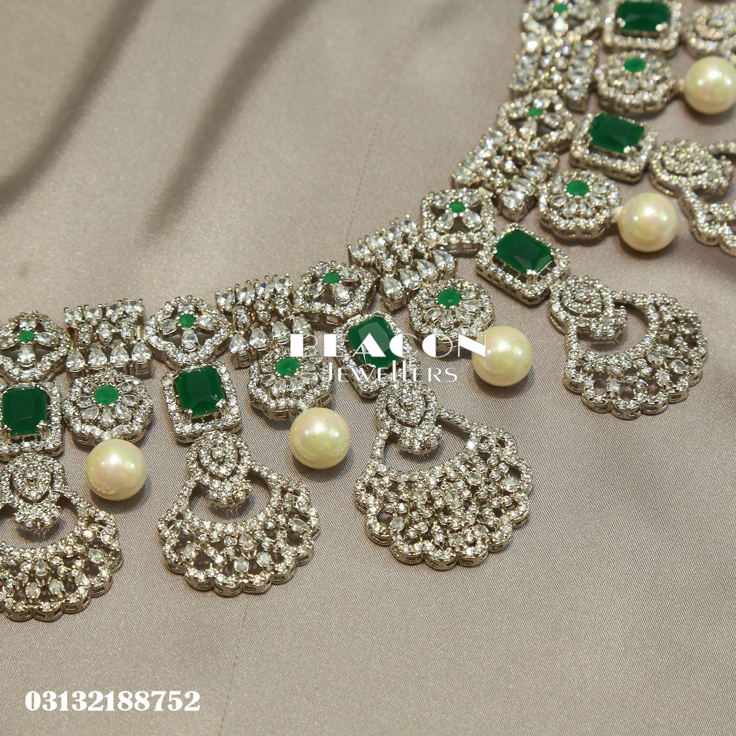 Necklace Ring Bindi and Earrings 16