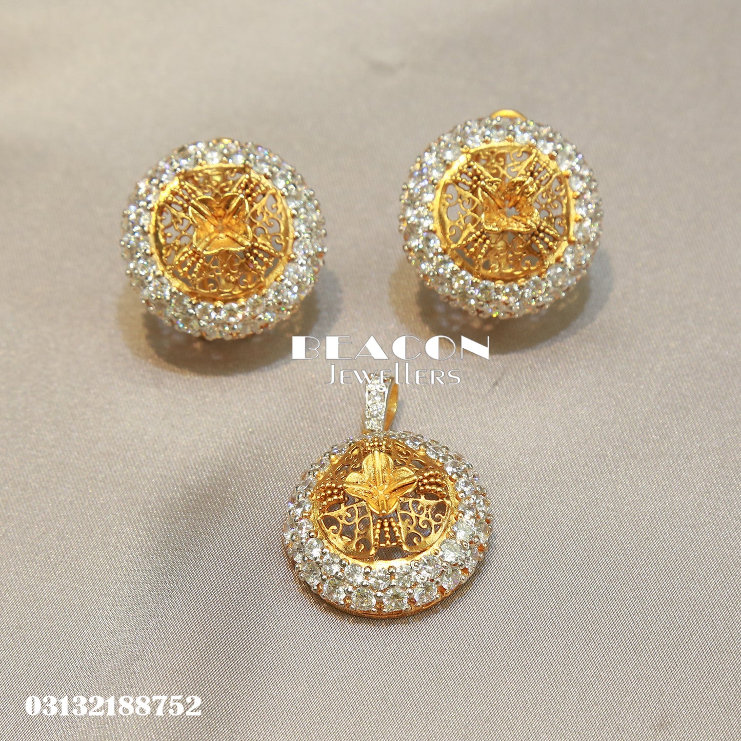 Locket and Earrings 59