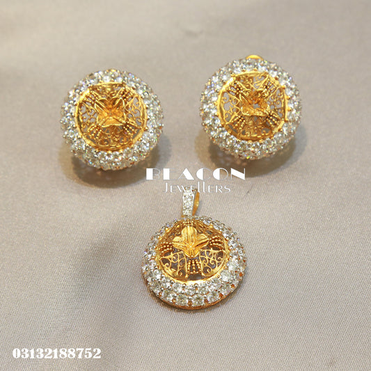 Locket and Earrings 59