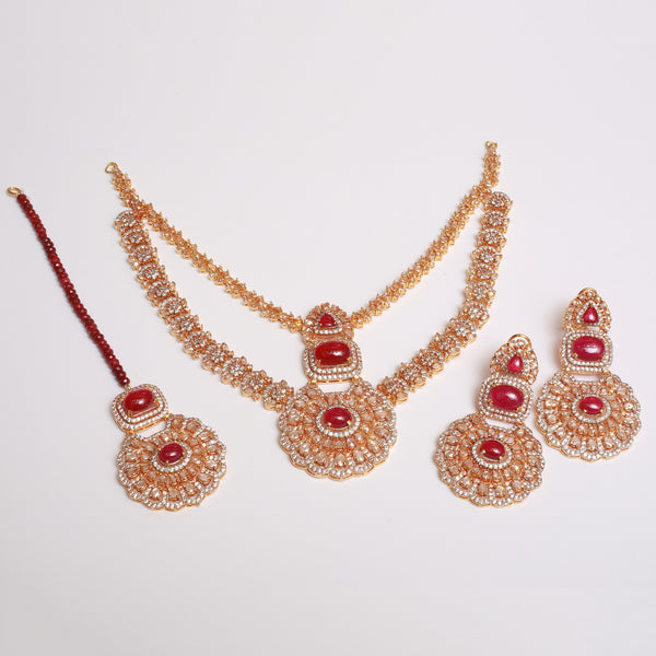 Necklace Set With Earring Tika