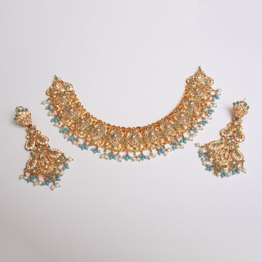 Necklace Set With Earrings
