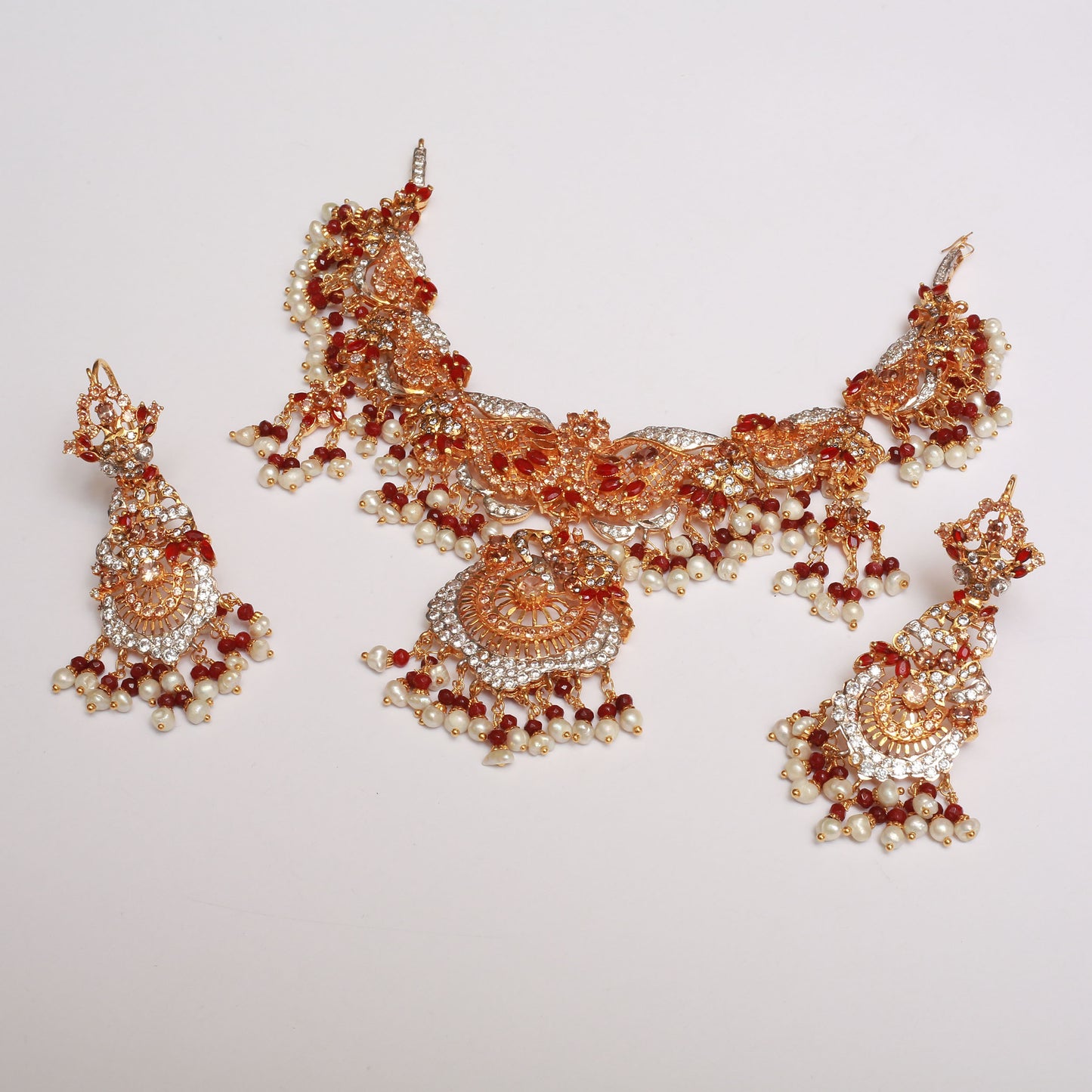 Necklace Set With Earrings
