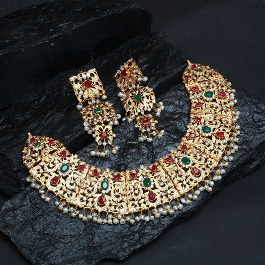 Necklace Set With Earrings
