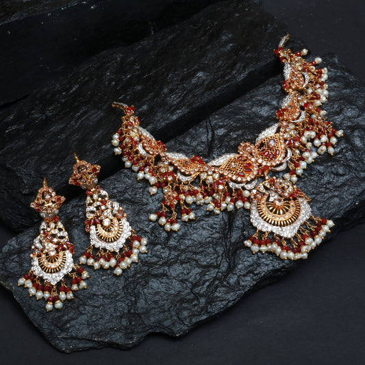 Necklace Set With Earrings