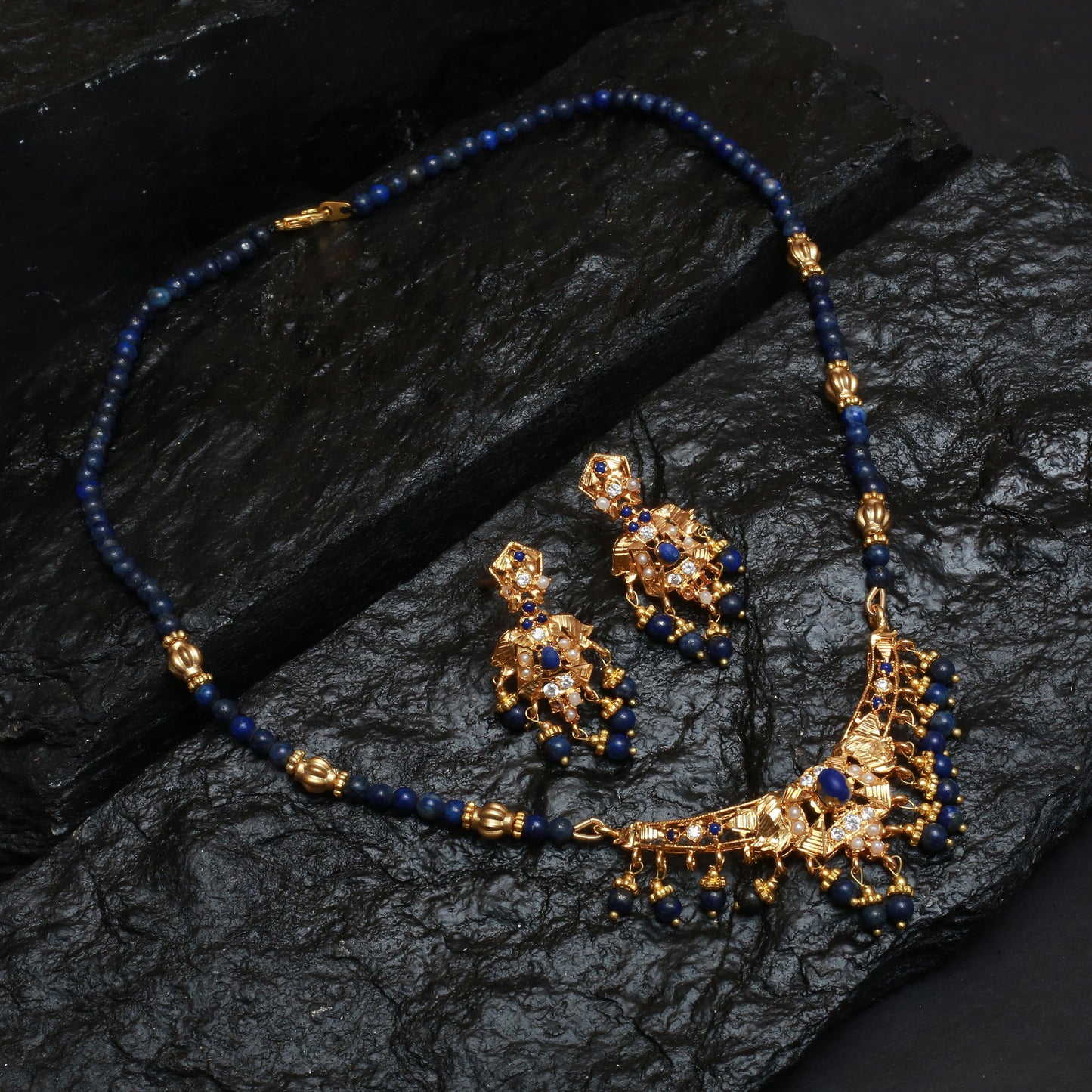 Necklace Set With Earrings