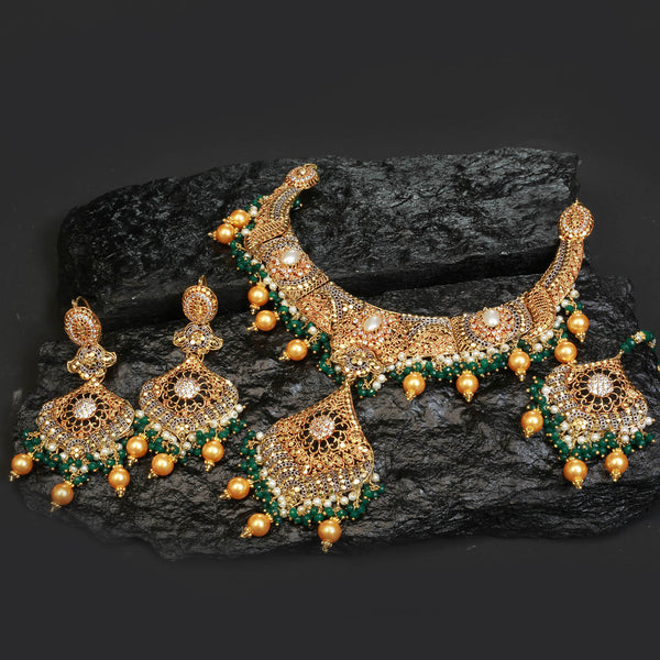 Necklace Set With Earring And Tika