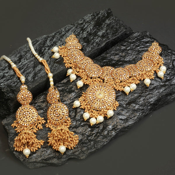 Necklace Set With Earring and Tika.