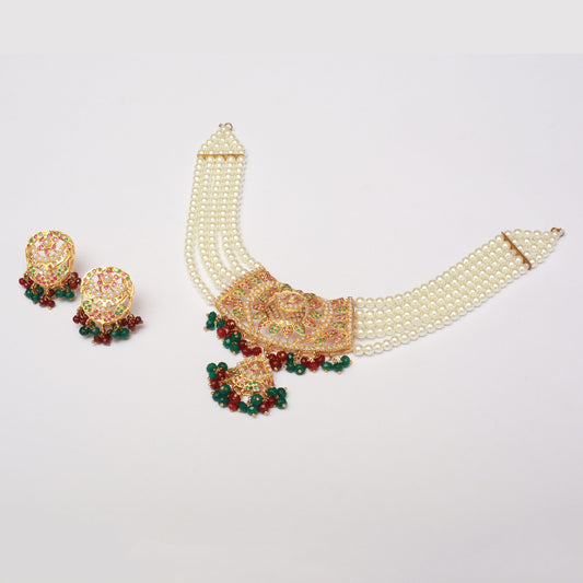Necklace Set With Earrings
