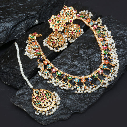 Necklace Set With Earrings TIka