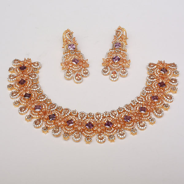 Necklace Set With Earrings