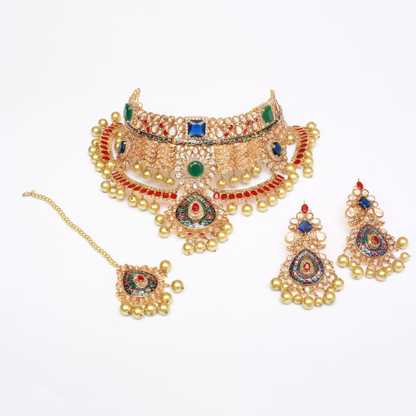 Choker set  with Earning Tika