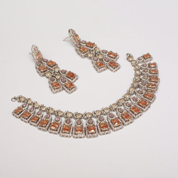 Necklace Set With Earrings