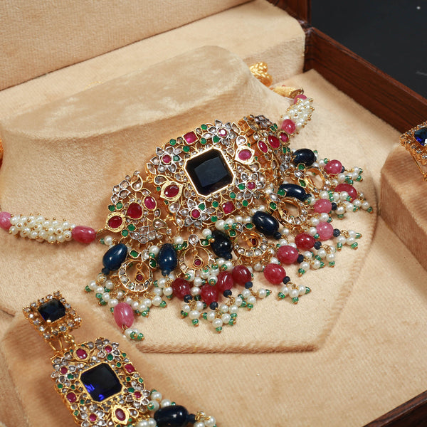 Necklace Set With Earring and Tika