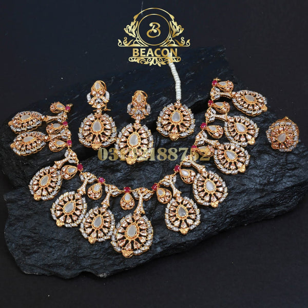 Necklace Set With Earring ,Tika , Ring