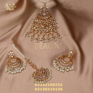 Jhumar Tika Earrings