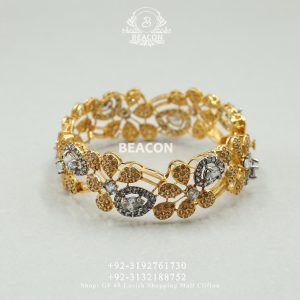 Alternative view of Diamond Style Bangles