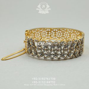 Alternative view of Diamond Style Bangles