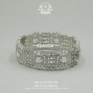 Alternative view of Diamond Style Bangles