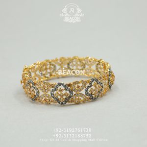 Alternative view of Diamond Style Bangles