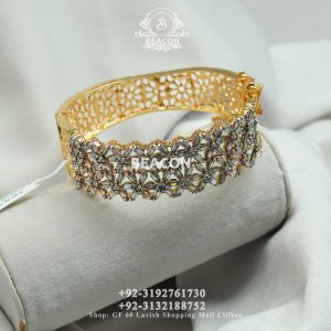 Alternative view of Diamond Style Bangles