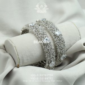 Alternative view of Diamond Style Bangles