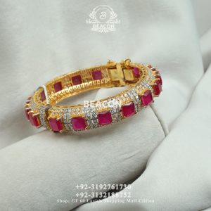 Alternative view of Diamond Style Bangles