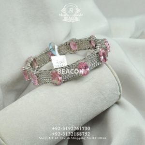 Alternative view of Diamond Style Bangles